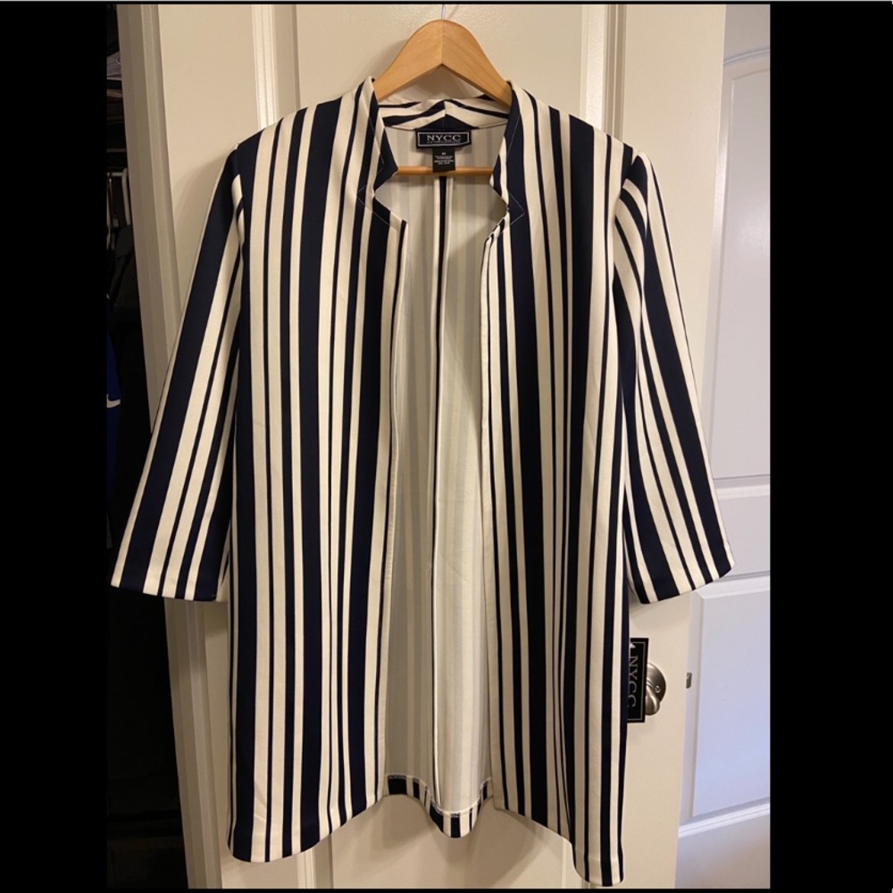 Navy stripe Blazer